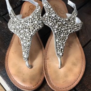 Sandals! Used lightly!